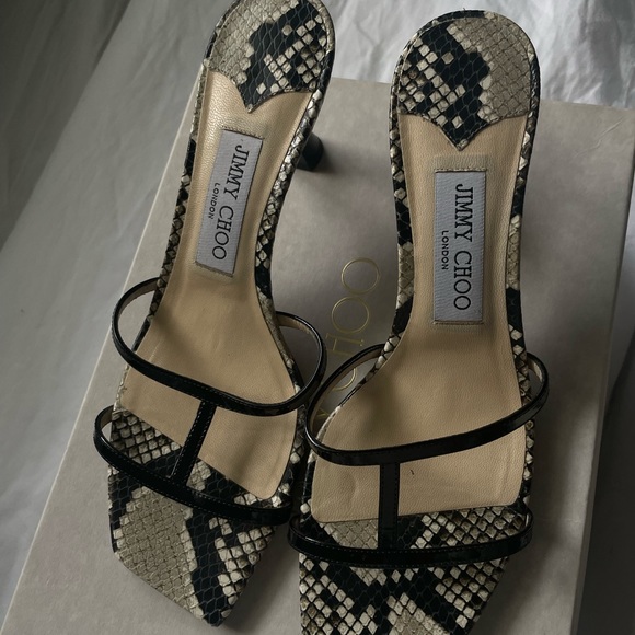 * SOLD Jimmy Choo Ría sandal heel - Picture 1 of 6
